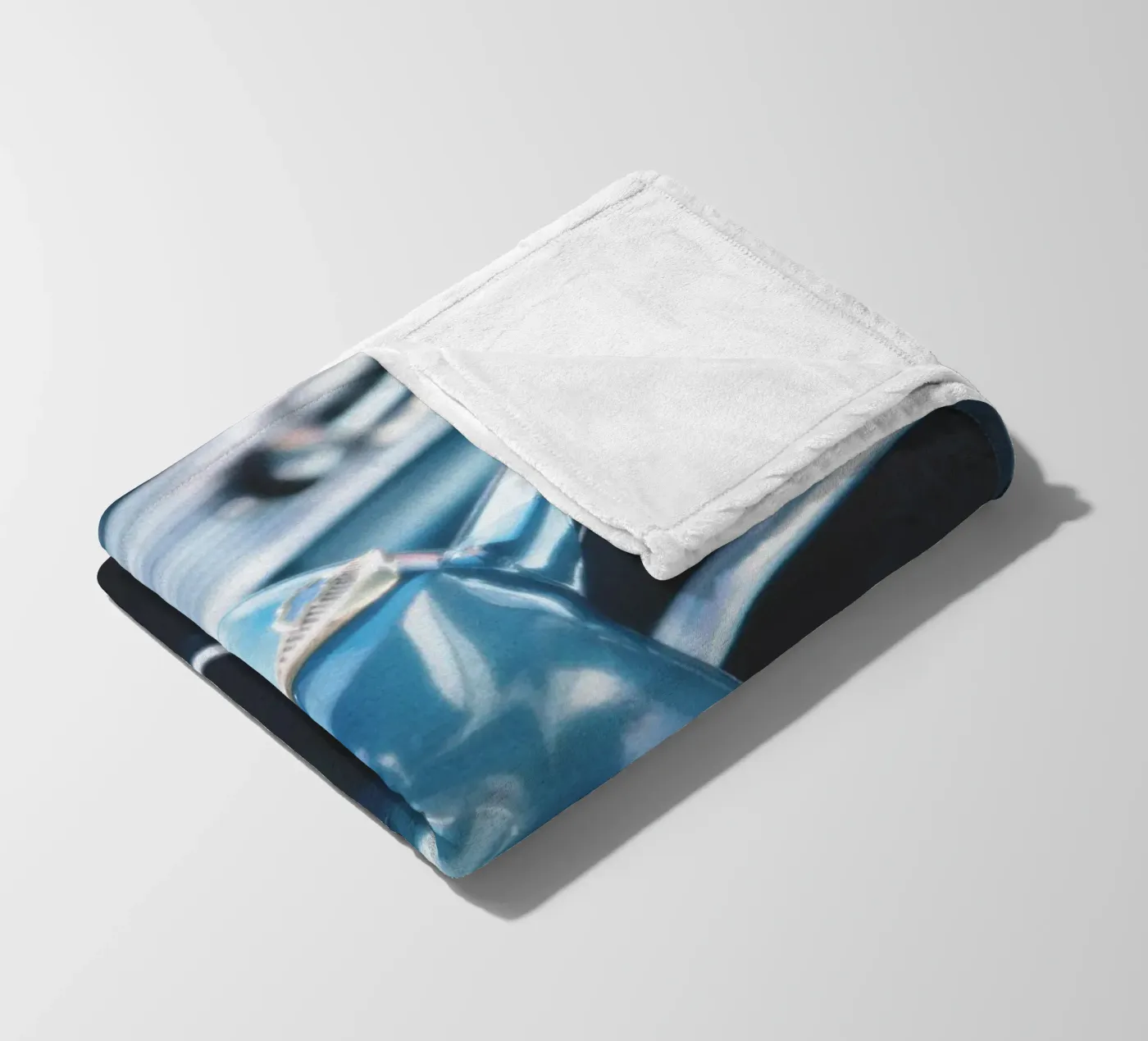 Blauer Chevy Fleecedecke von Dave Hare Photography