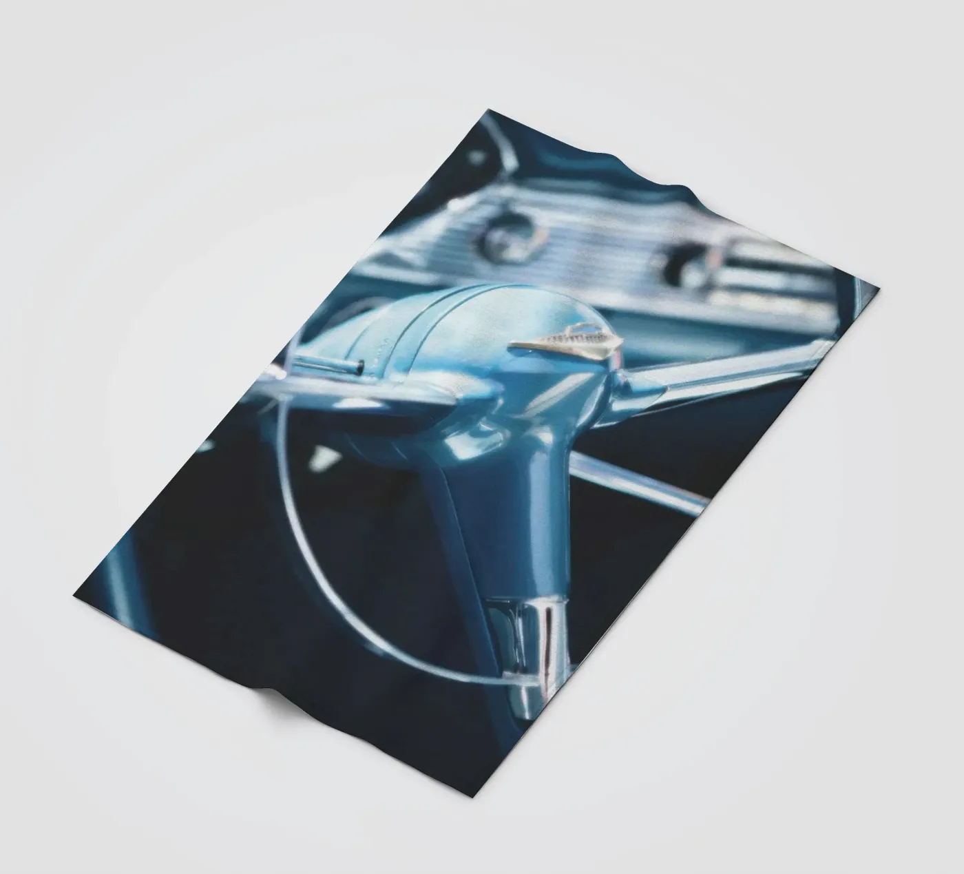 Blauer Chevy Fleecedecke von Dave Hare Photography