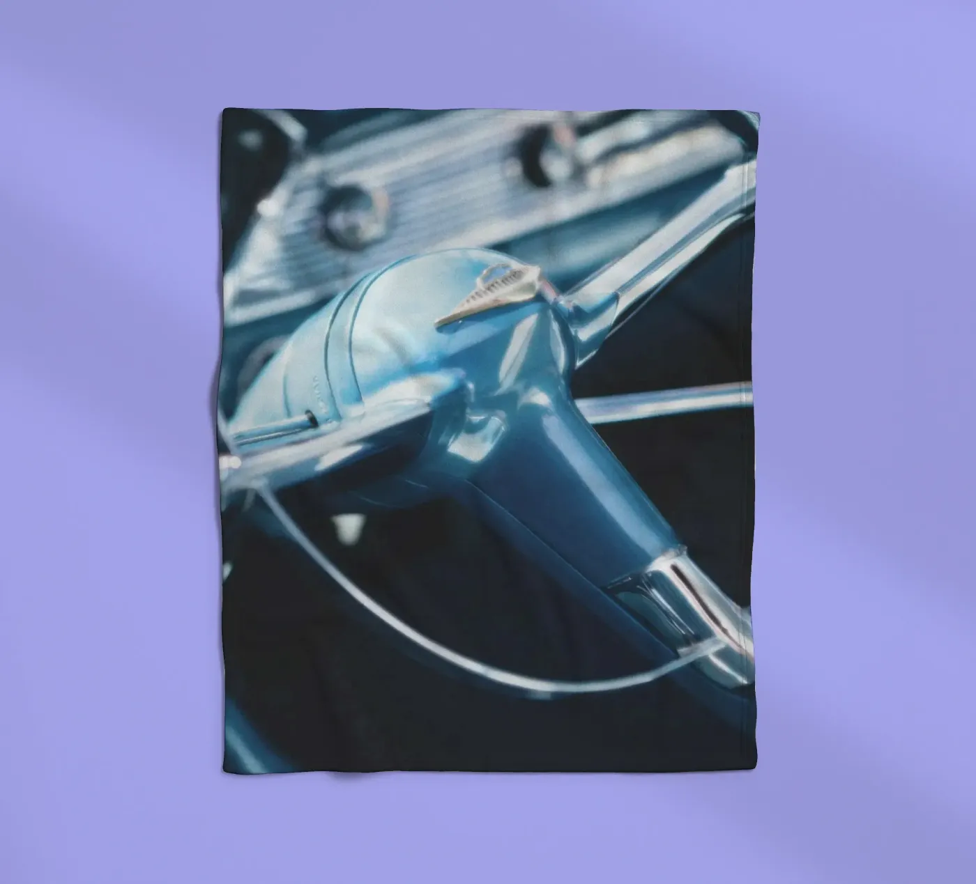 Blauer Chevy Fleecedecke von Dave Hare Photography