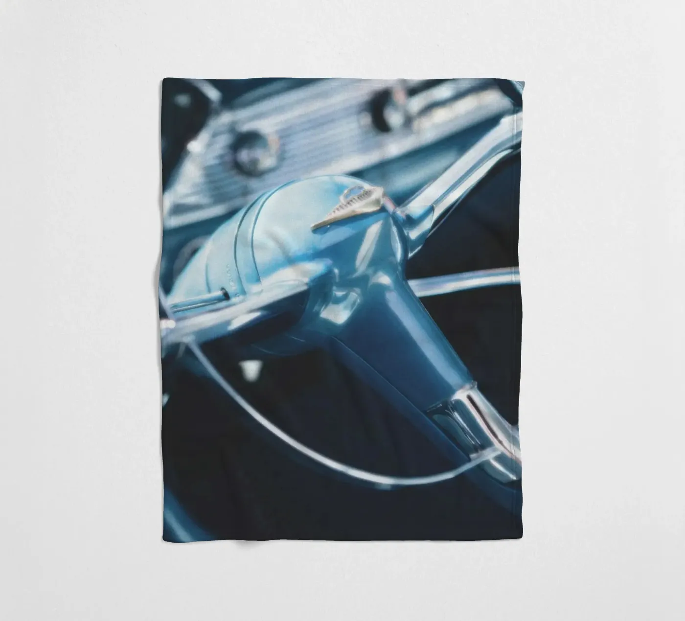 Blauer Chevy Fleecedecke von Dave Hare Photography