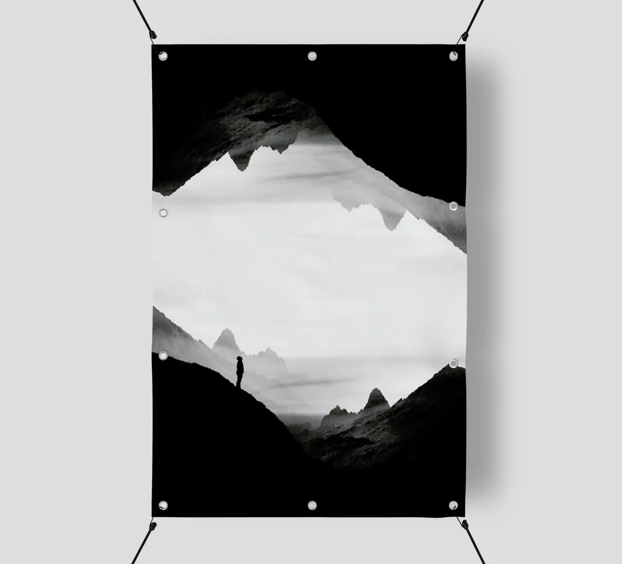 Black Wasteland Isolation telo in pvc da Stoian Hitrov