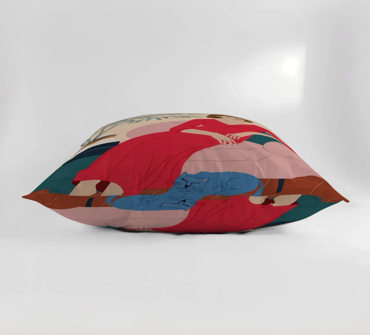 Abito rosso relax cuscino da Kamera Obskura