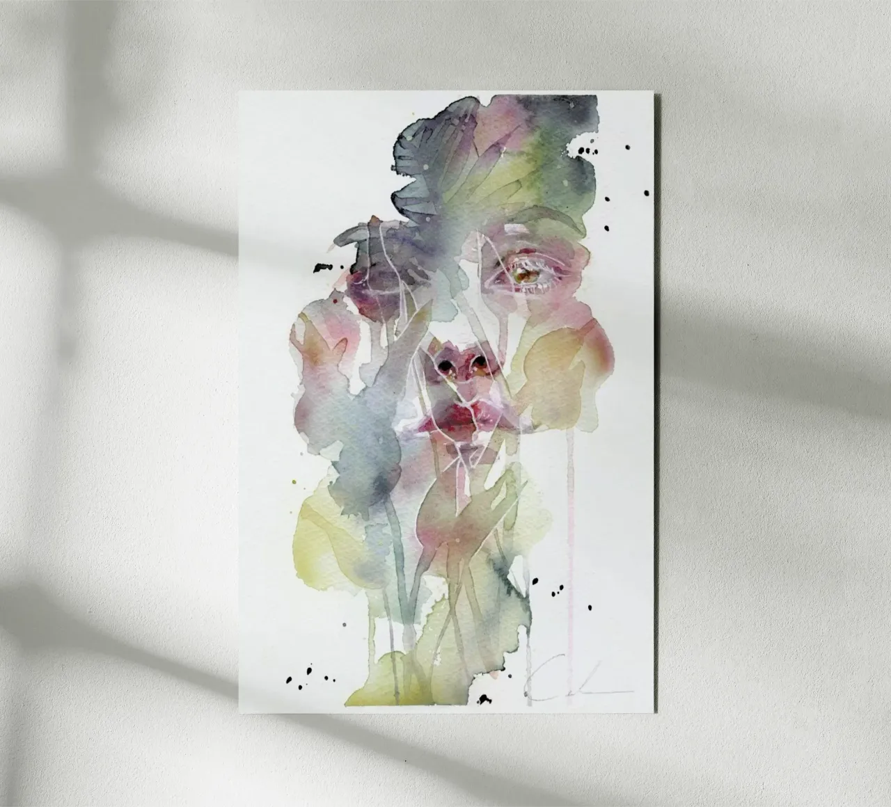 Garden VI alu-dibond by agnes-cecile