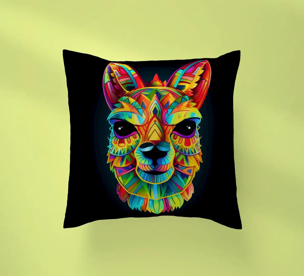 Tatoo Alpaca cojín de Animal Portraits