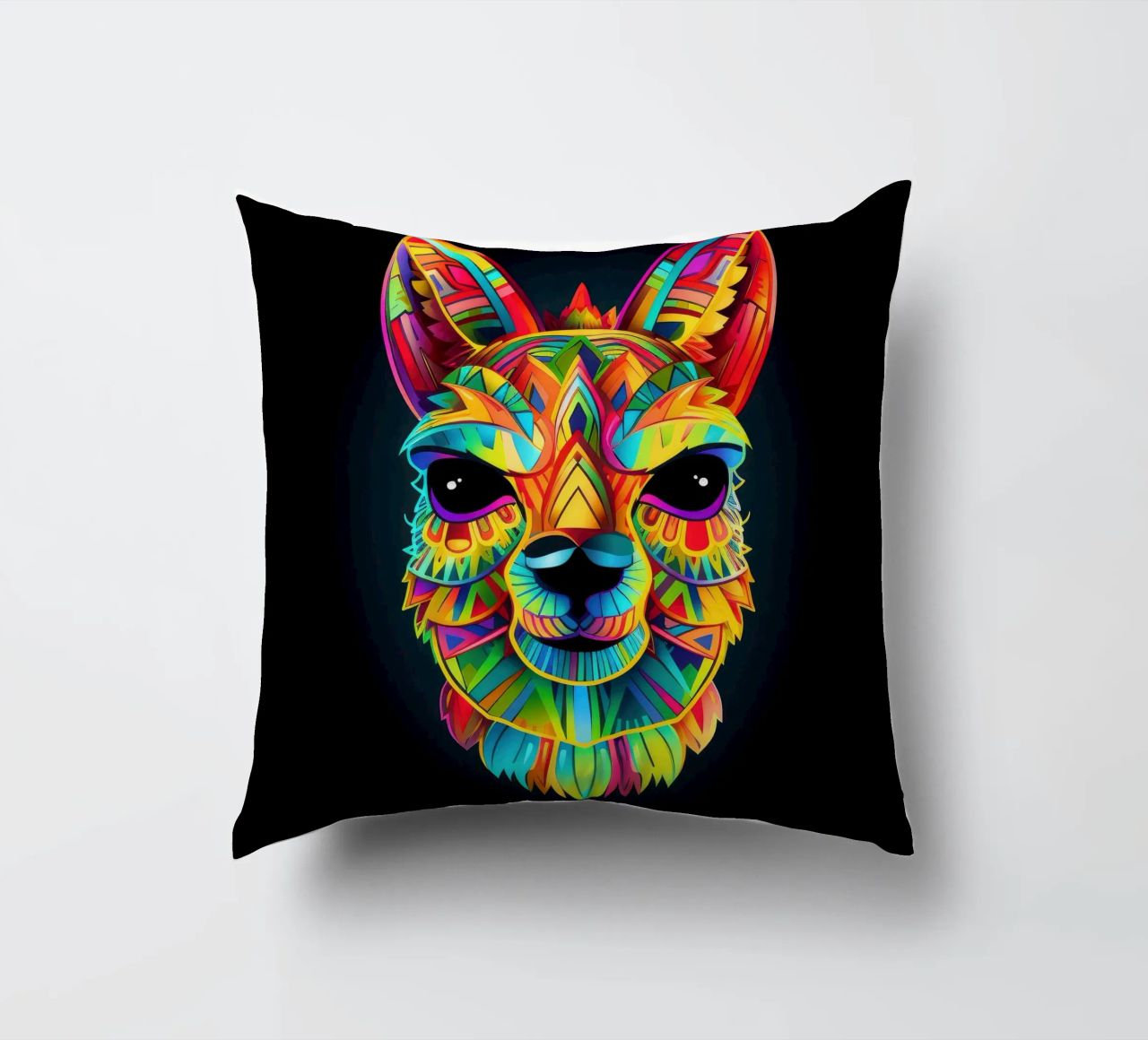 Tatoo Alpaca cuscino da Animal Portraits