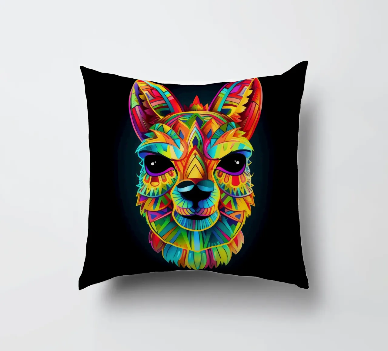 Tatoo Alpaca cojín de Animal Portraits