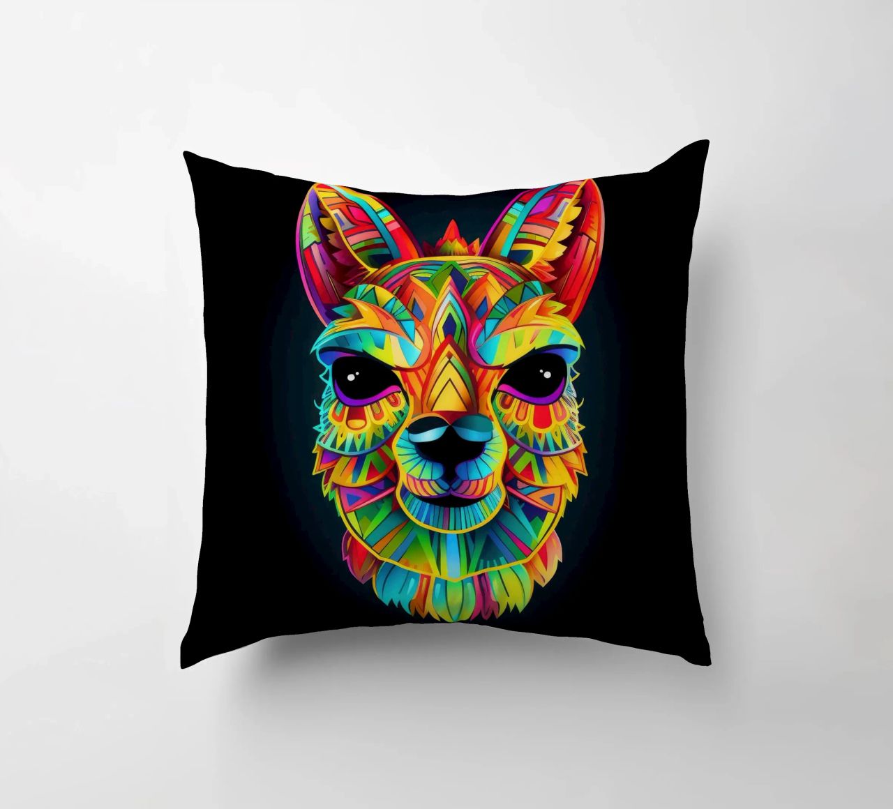 Tatoo Alpaca cuscino da Animal Portraits