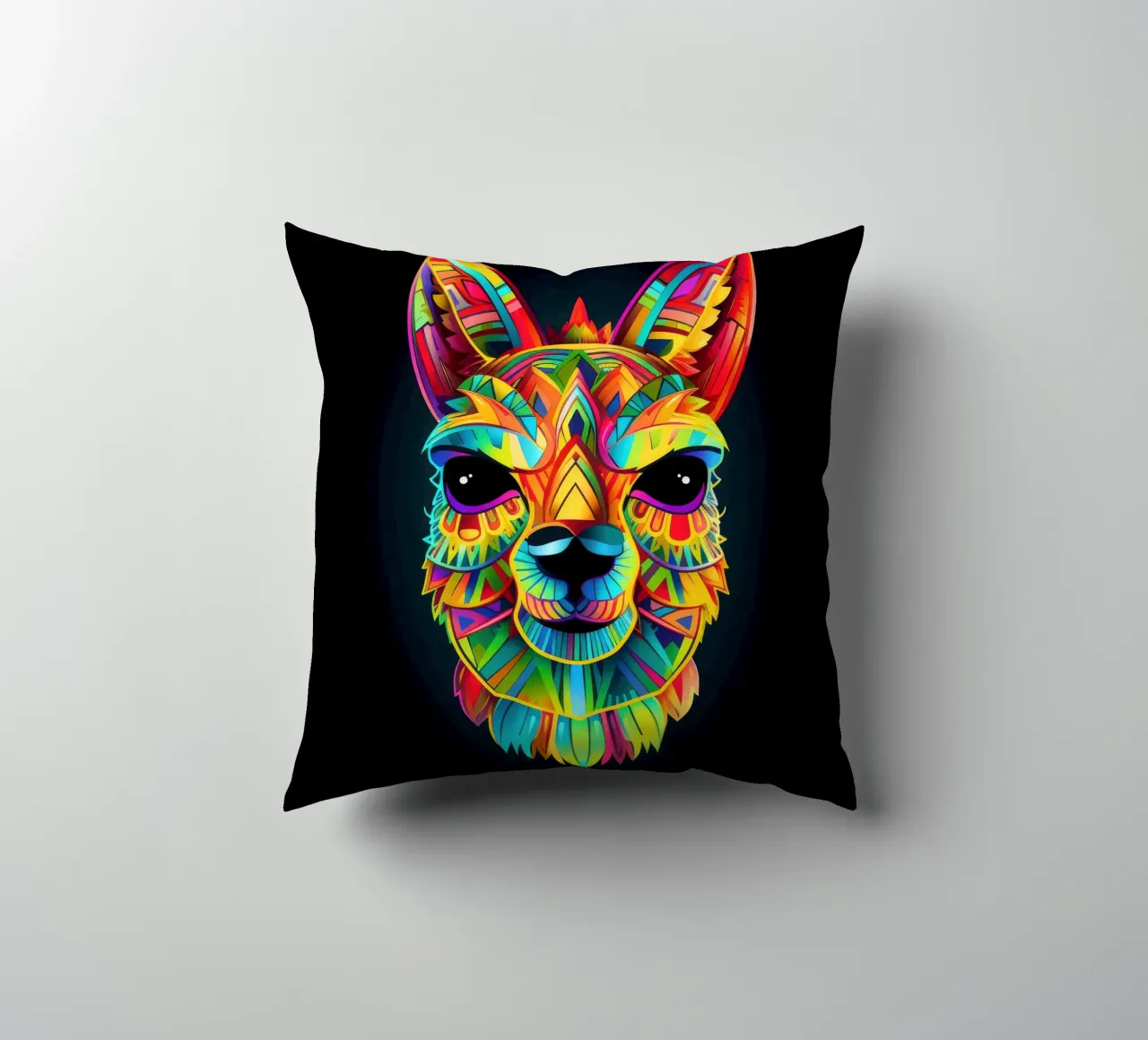 Tatoo Alpaca cojín de Animal Portraits