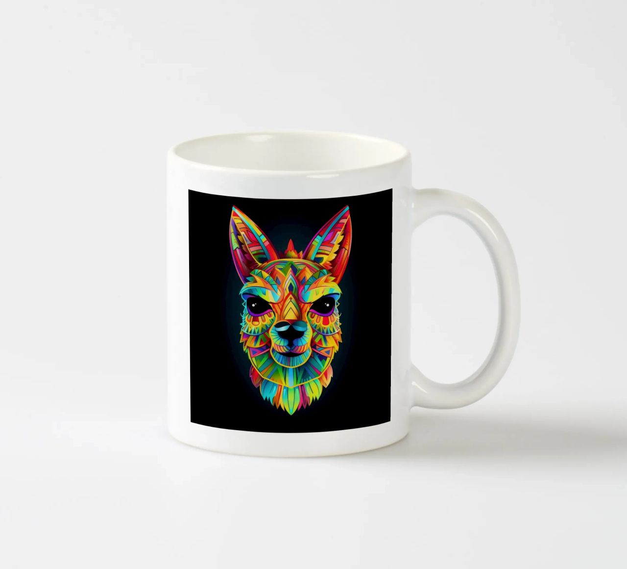 Tatoo Alpaca tazza in ceramica da Animal Portraits