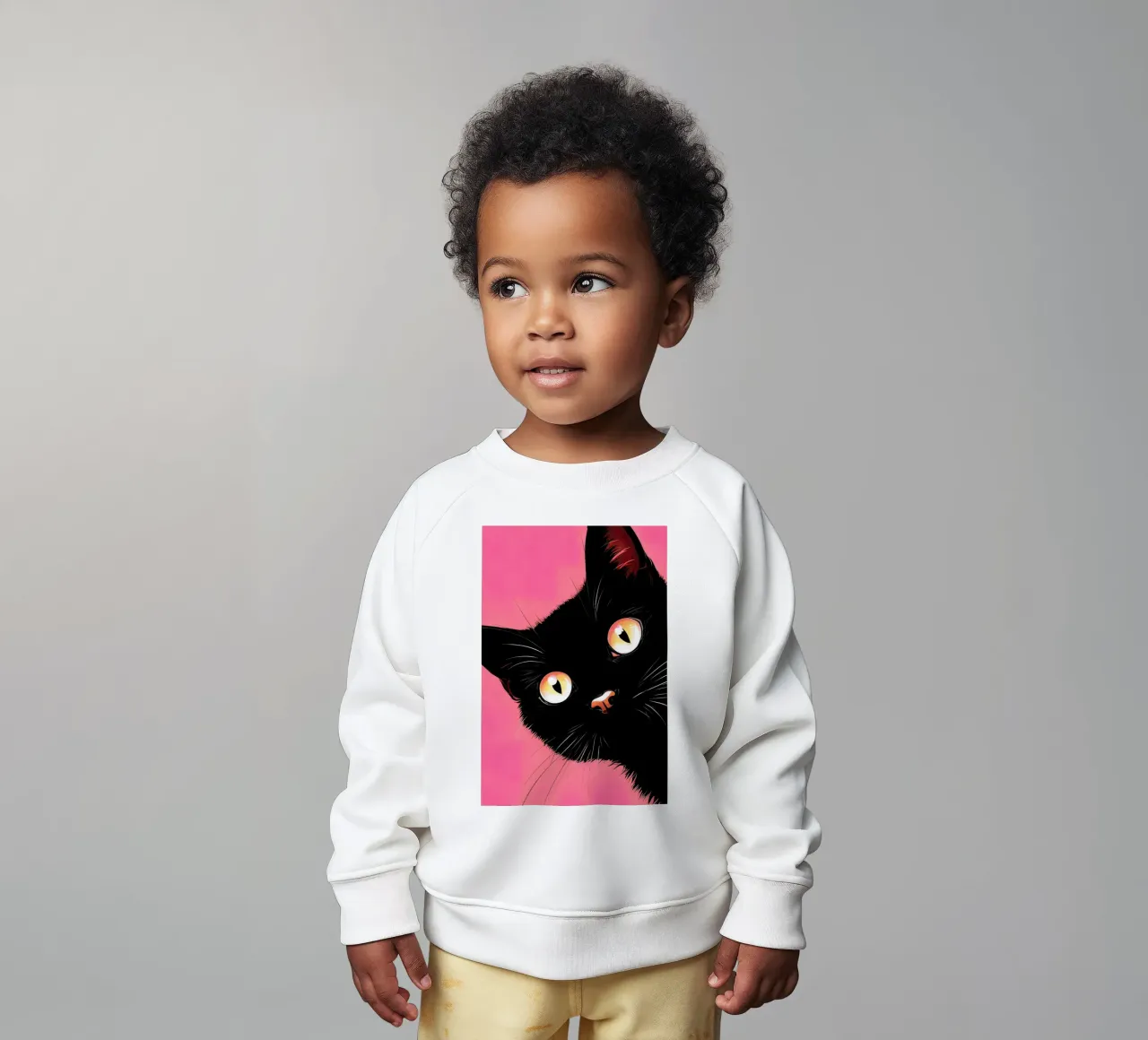 gatto curioso felpa neonato da ARTVI-SHOP