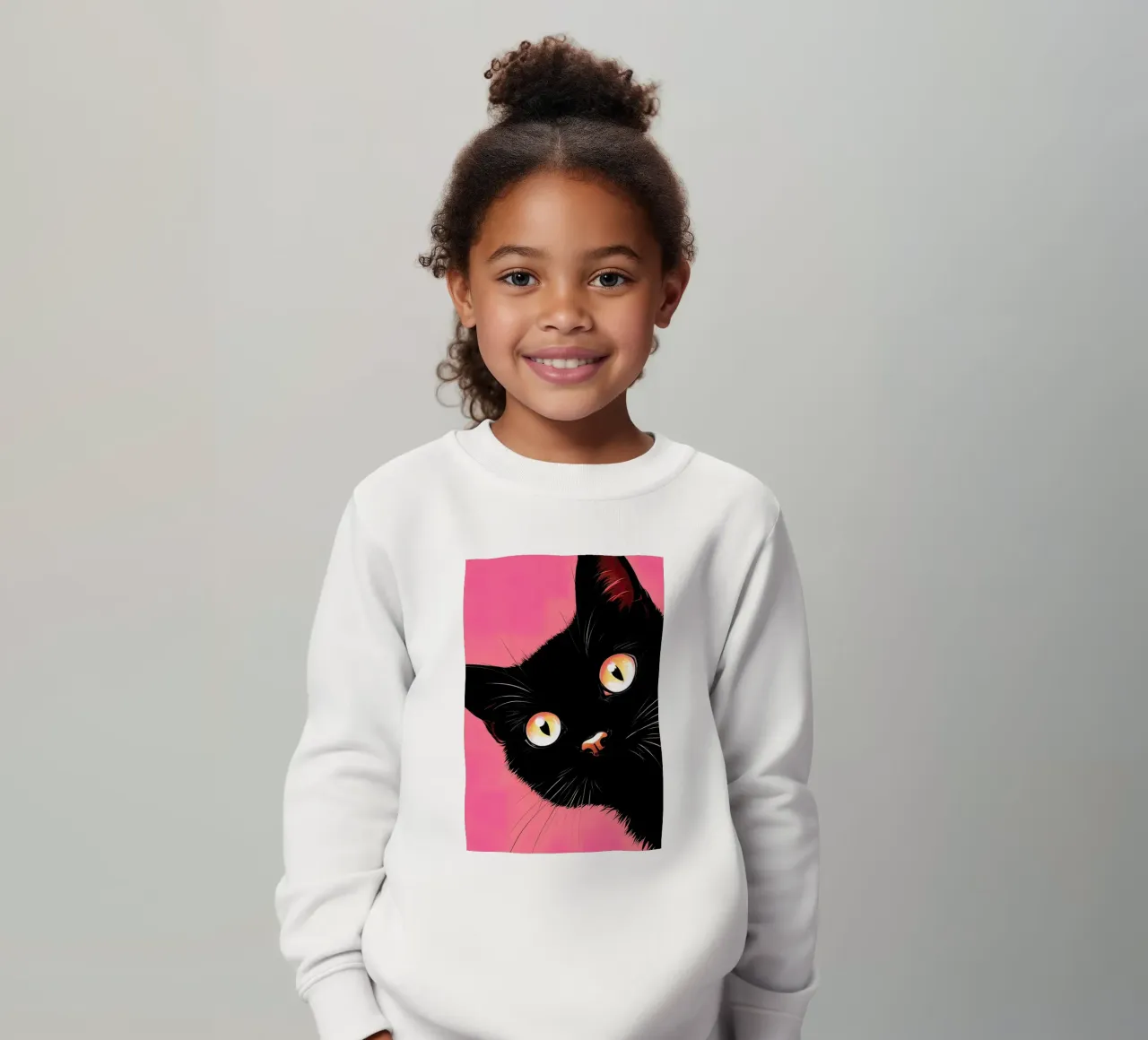 gatto curioso felpa bambino da 🎁 ARTVI-SHOP