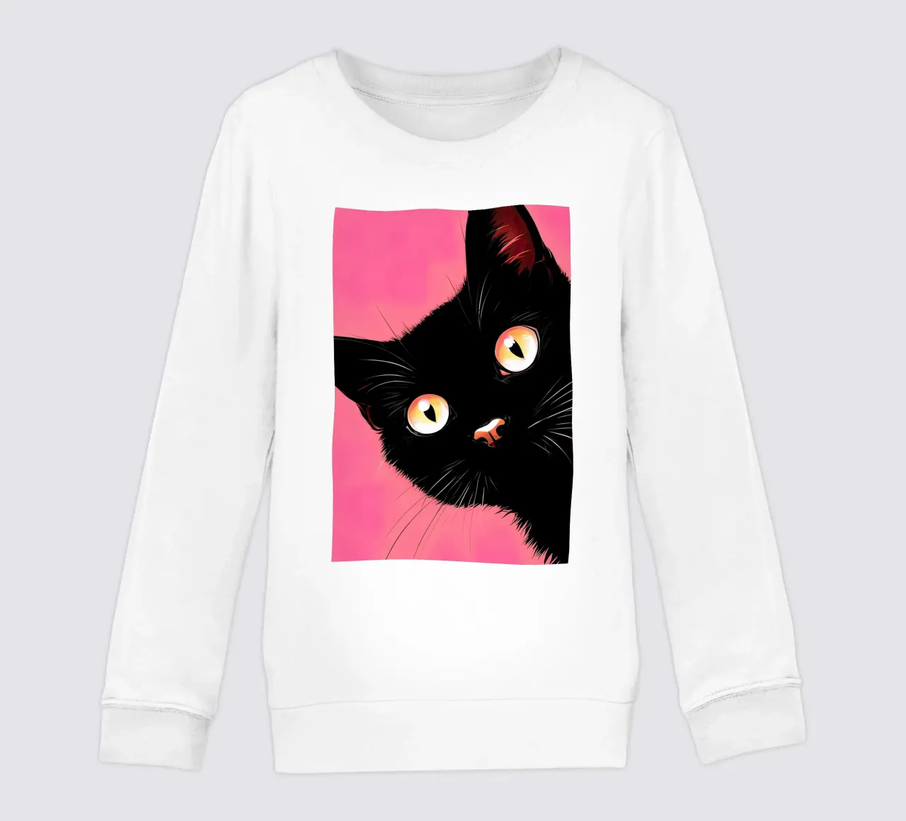 gatto curioso felpa bambino da 🎁 ARTVI-SHOP