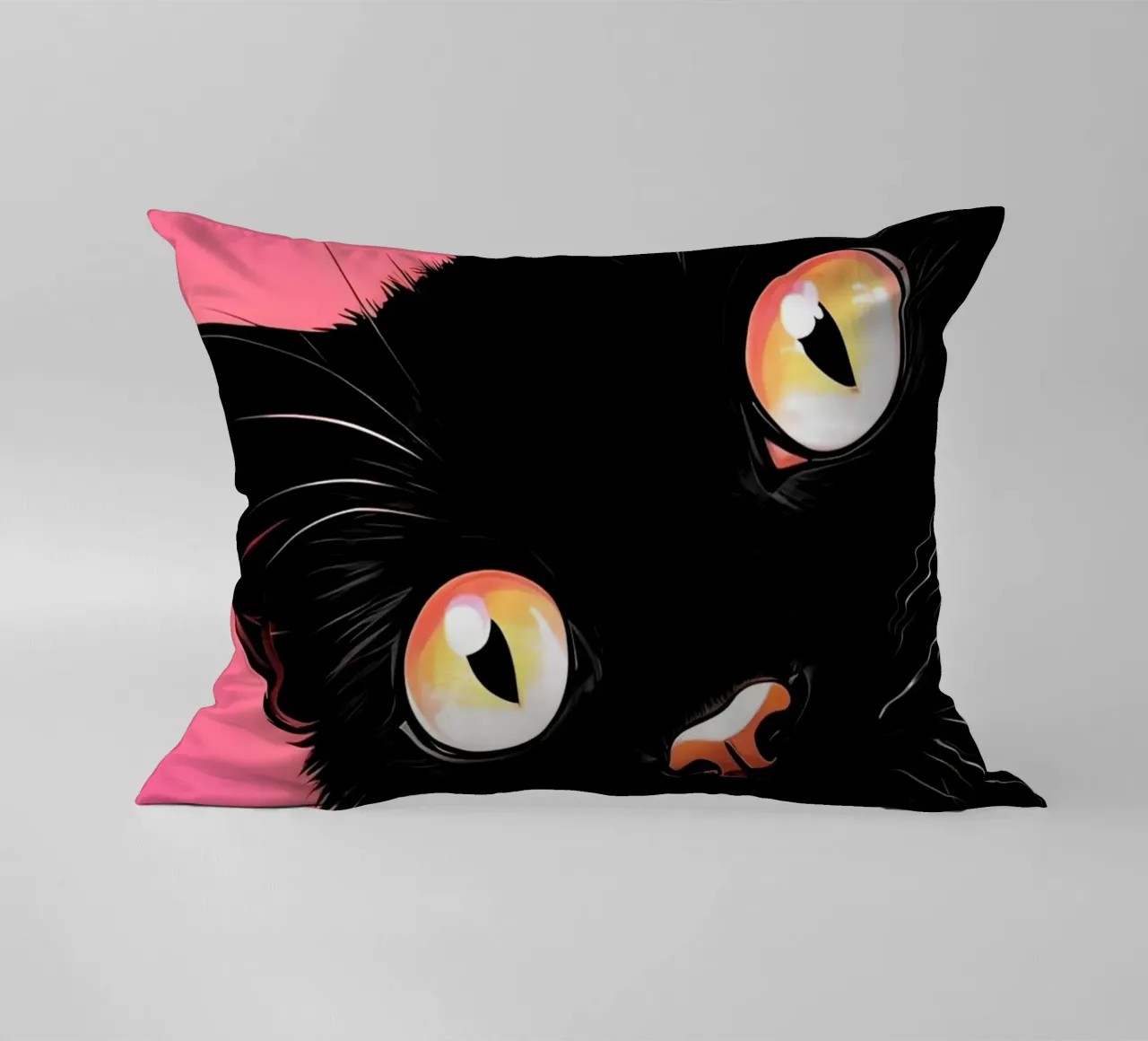 gatto curioso cuscino da 🎁 ARTVI-SHOP