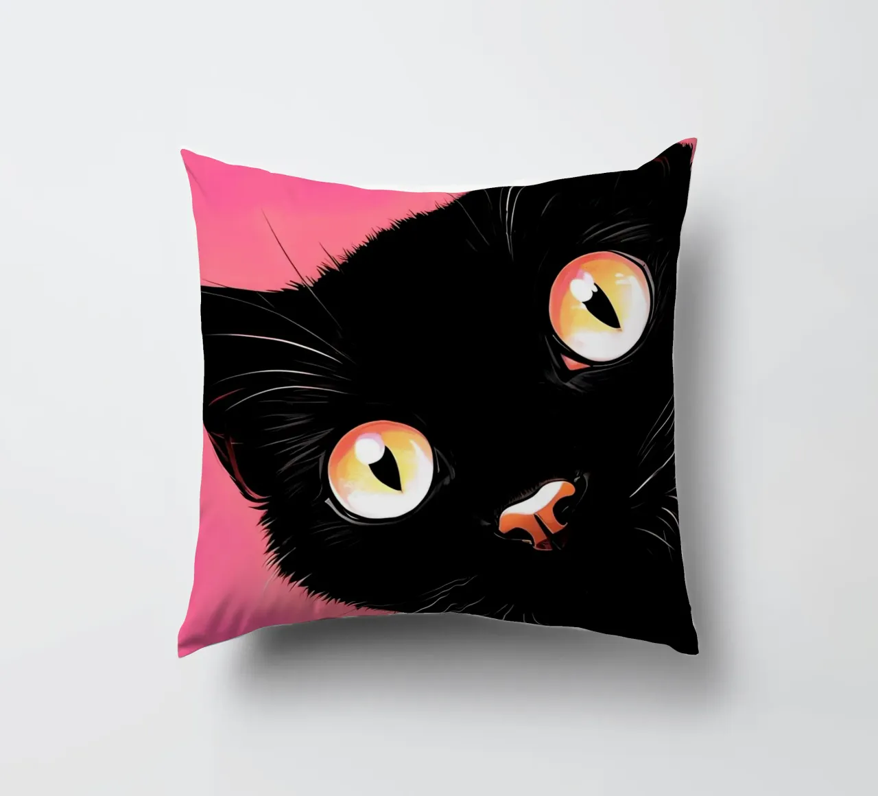 gatto curioso cuscino da 🎁 ARTVI-SHOP