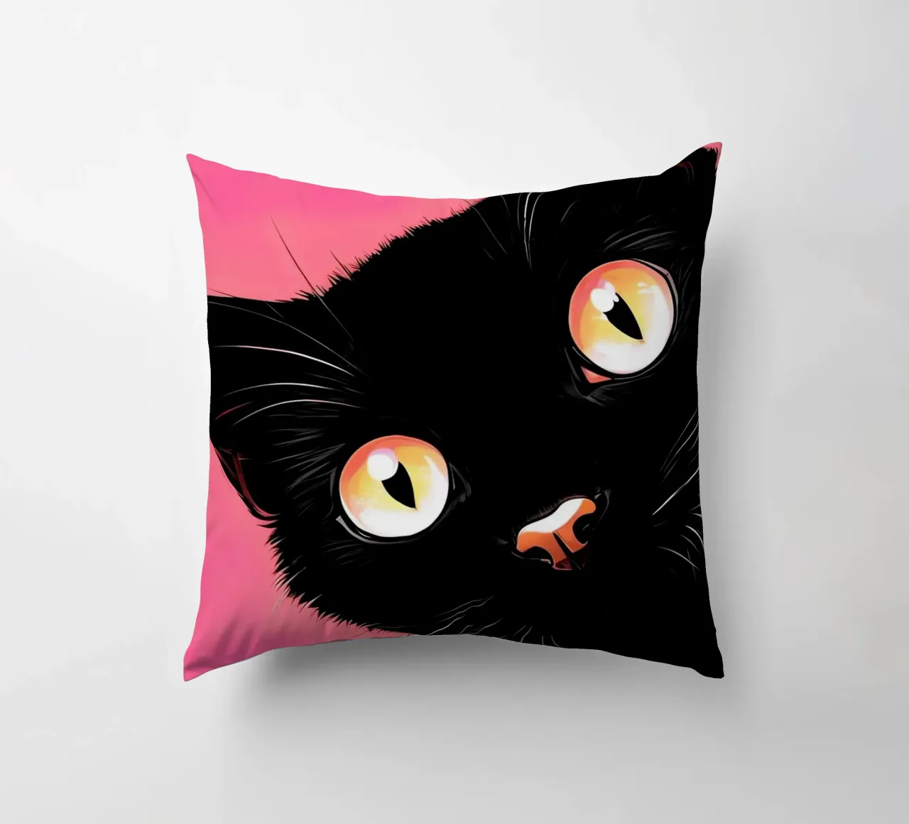 gatto curioso cuscino da 🎁 ARTVI-SHOP