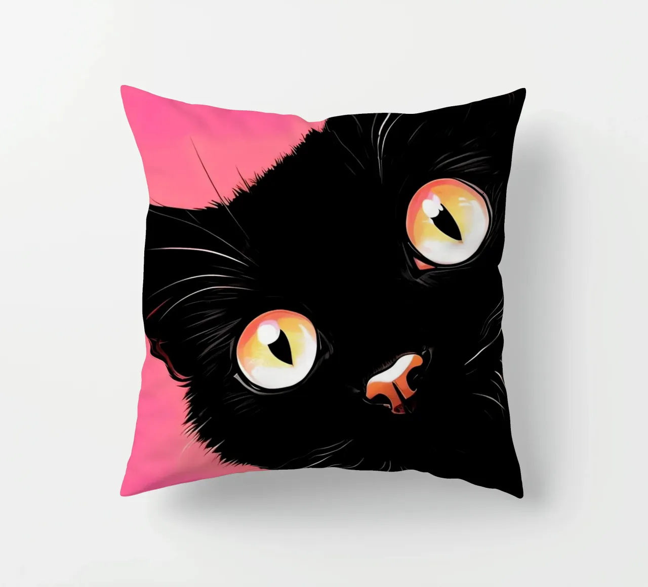 gatto curioso cuscino da 🎁 ARTVI-SHOP