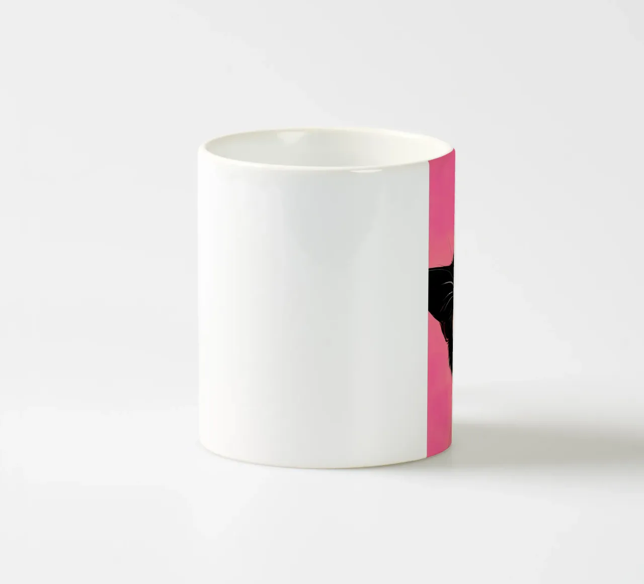 gatto curioso tazza in ceramica da ARTVI-SHOP