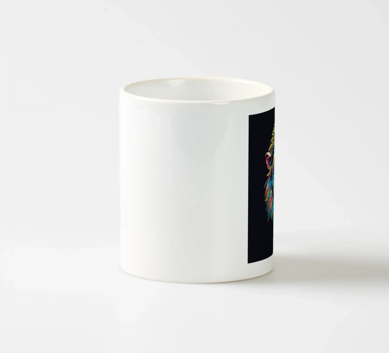 Babbuino Tatoo tazza in ceramica da Animal Portraits