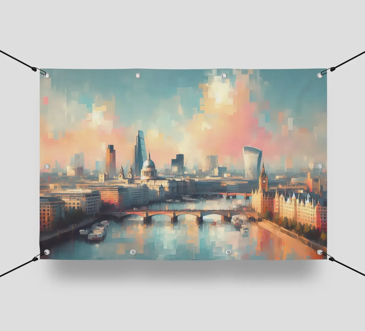London telo in pvc da 🎁 ARTVI-SHOP