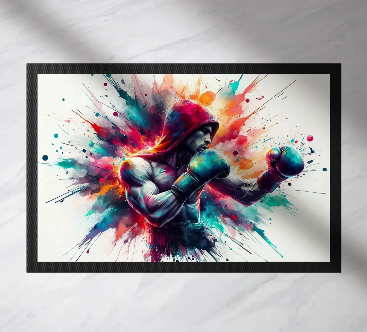 Boxer in acquerello zerbino da ARTVI-SHOP