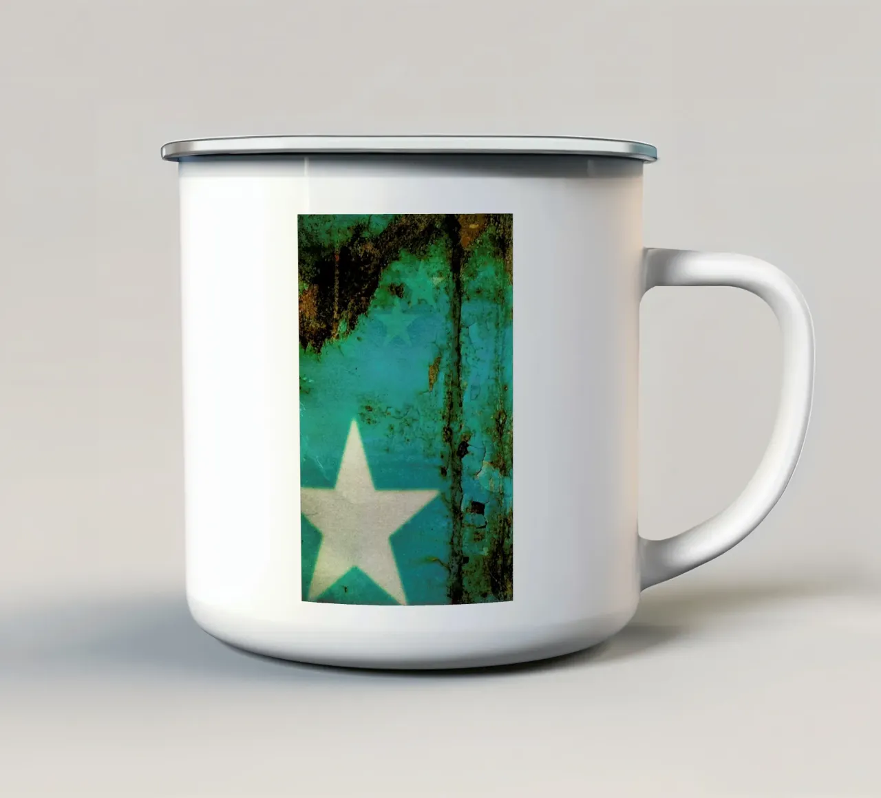 Man City tazza in smalto da David Curry
