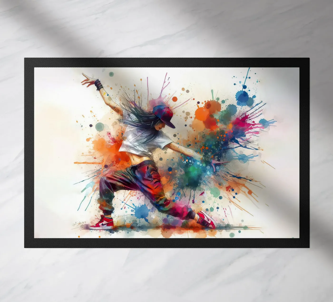 Dancing pop doormat by 🎁 NOBELART