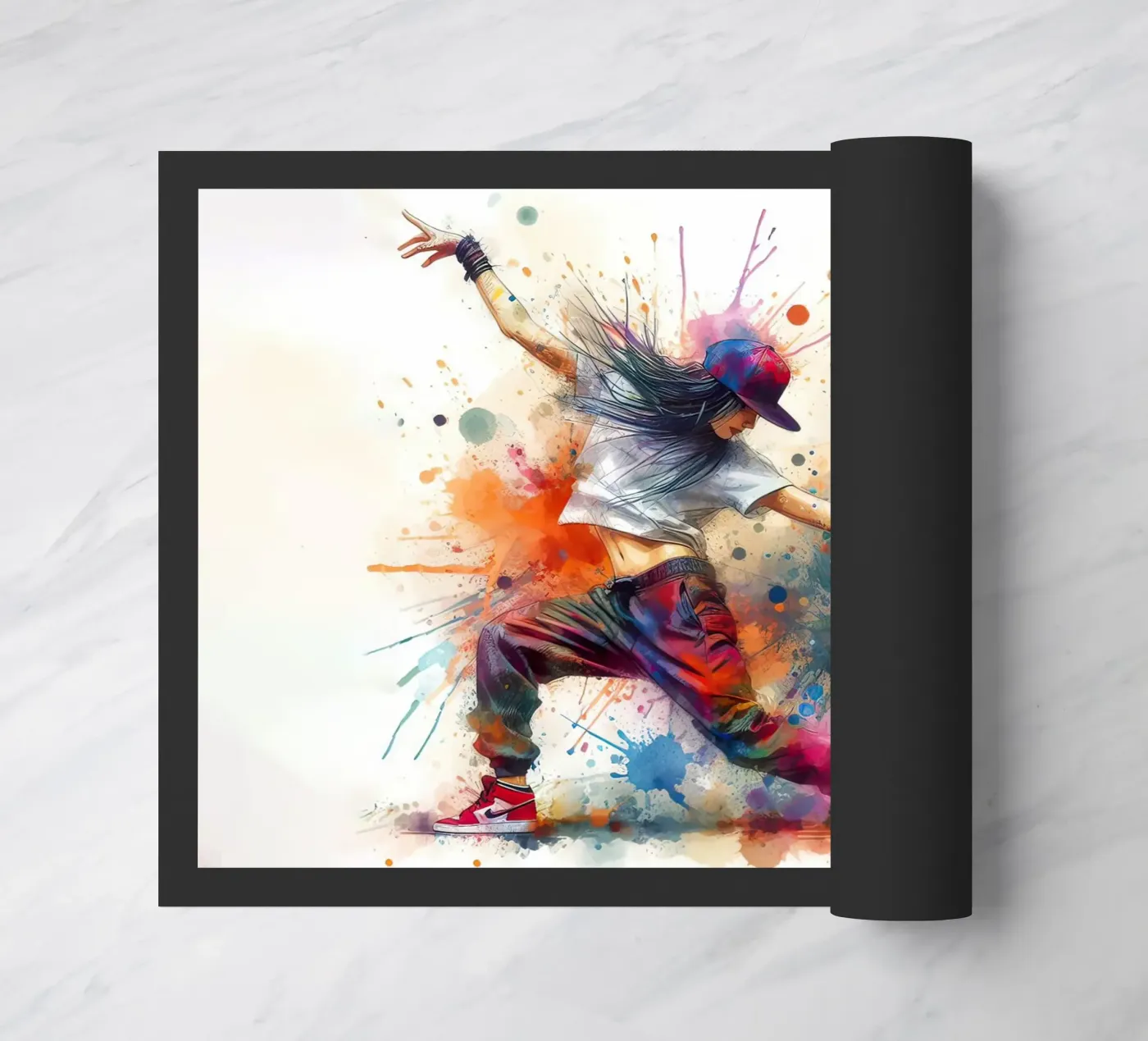 Dancing pop doormat by 🎁 NOBELART