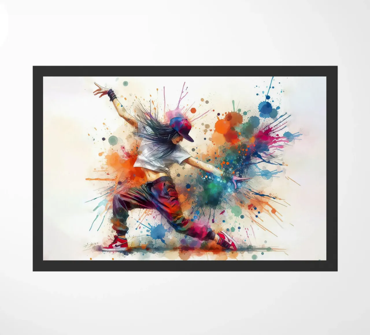 Dancing pop doormat by 🎁 NOBELART