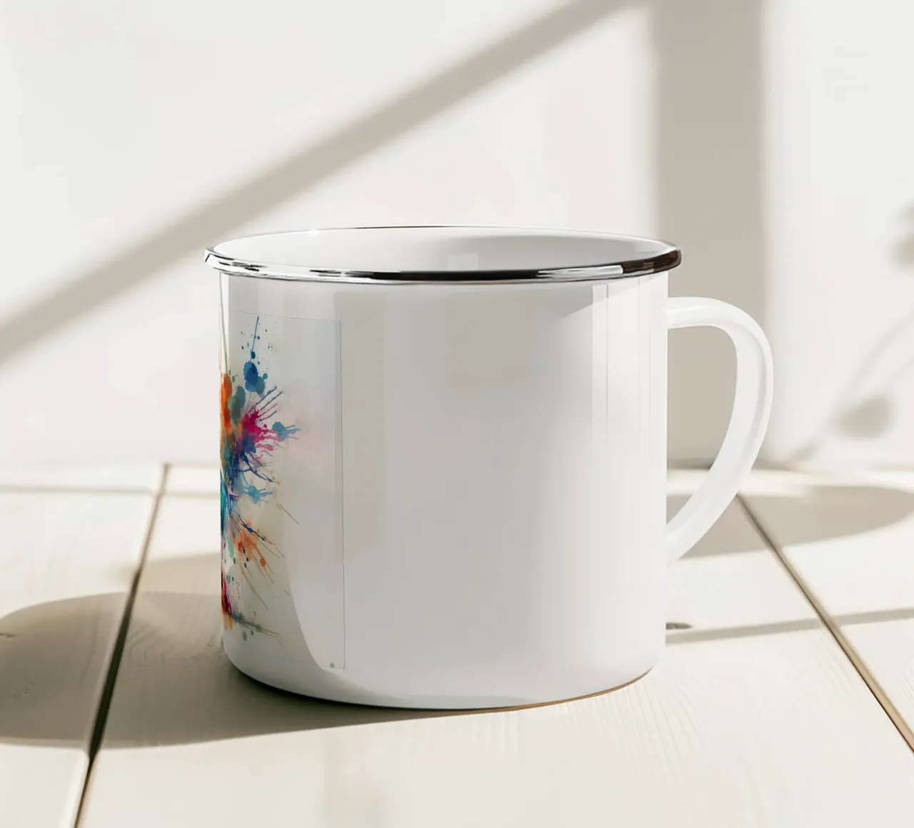 Pop danzante tazza in smalto da ARTVI-SHOP