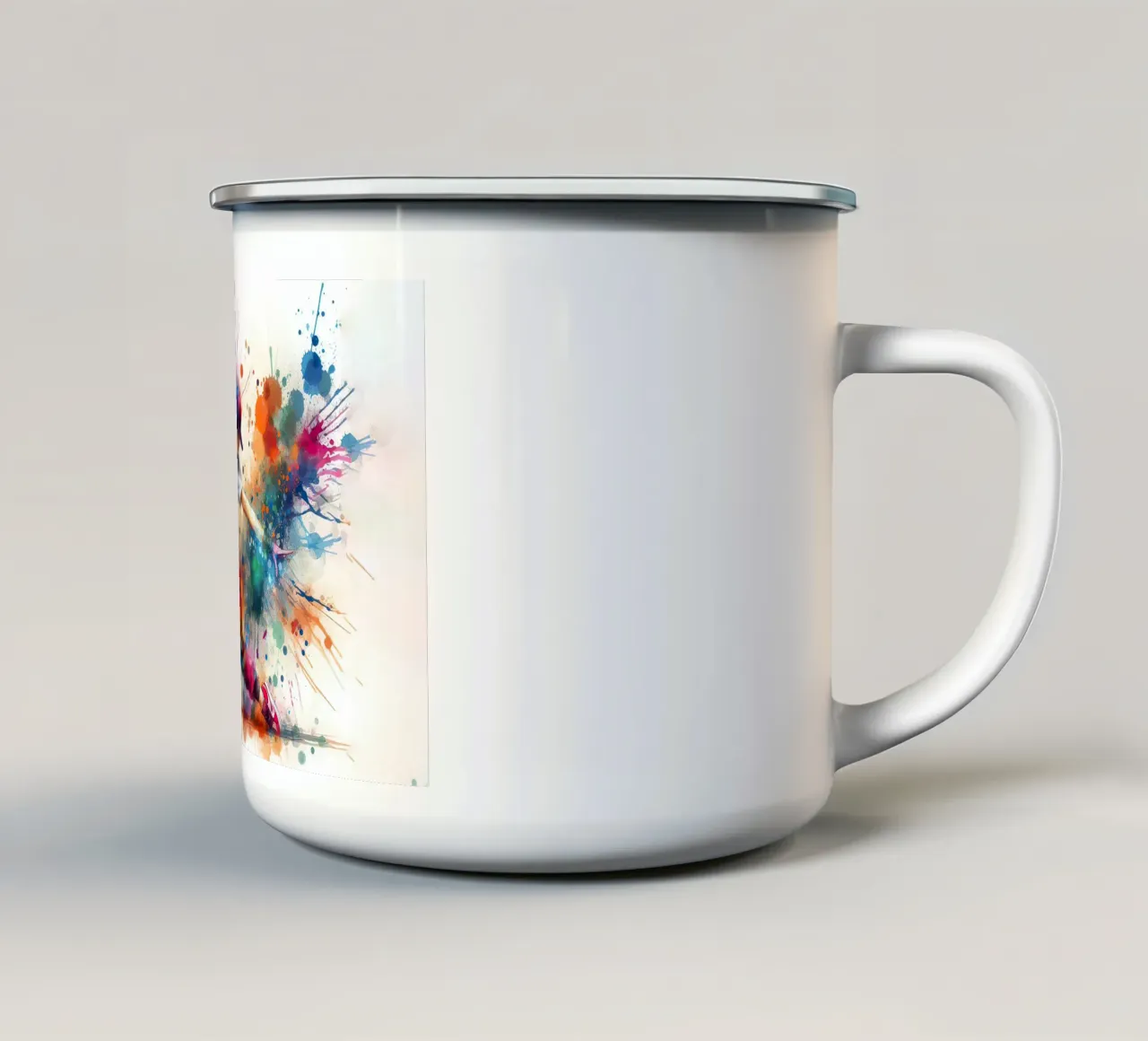 Pop danzante tazza in smalto da ARTVI-SHOP