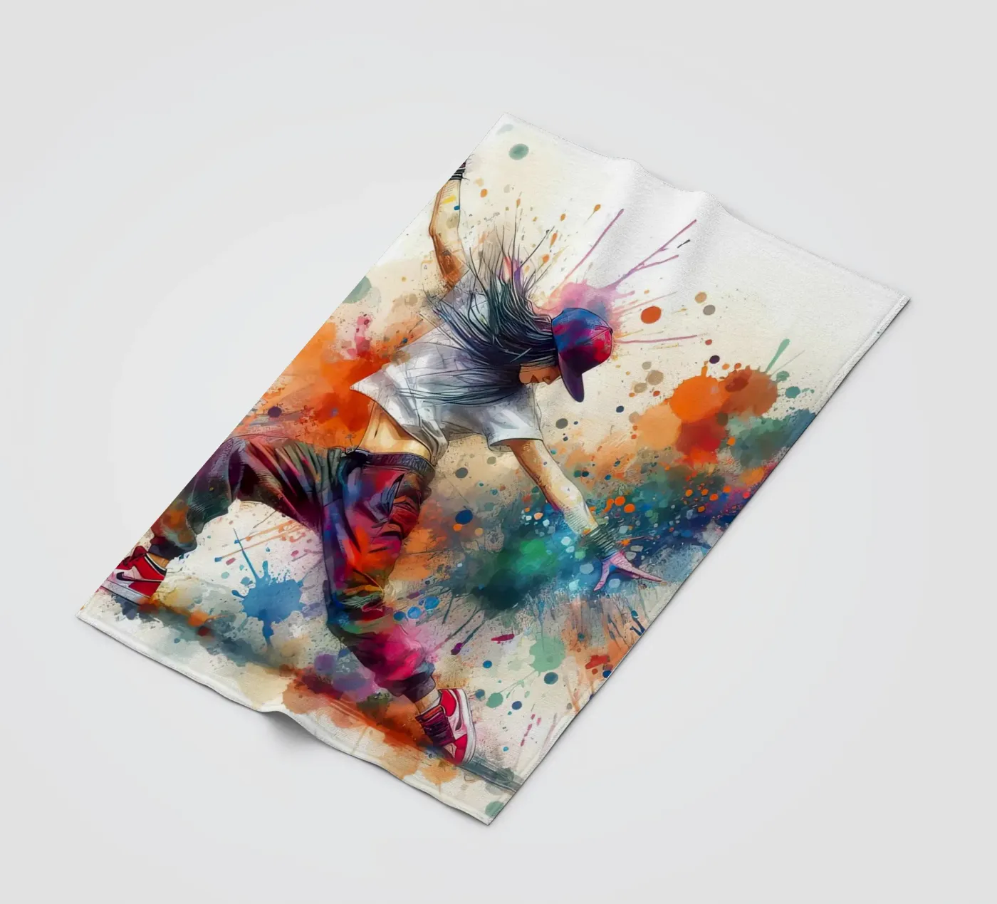 Tanzender Pop Fleecedecke von 🎁 NOBELART