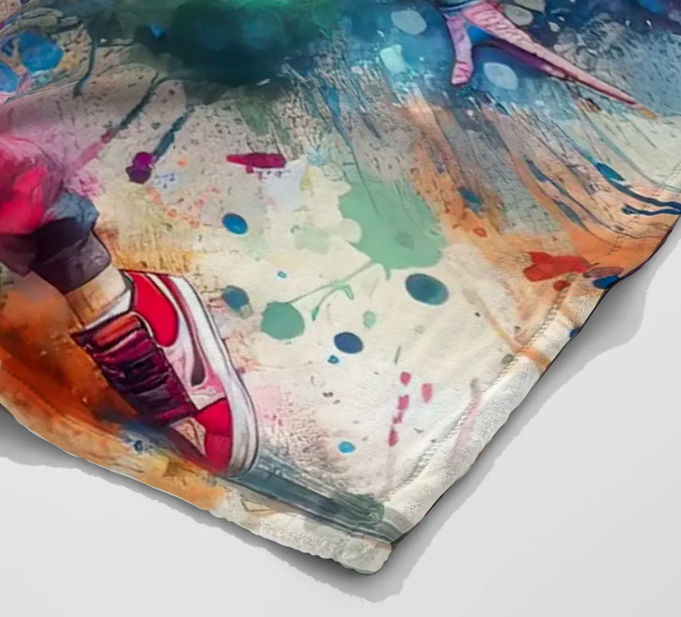 Tanzender Pop Fleecedecke von 🎁 NOBELART