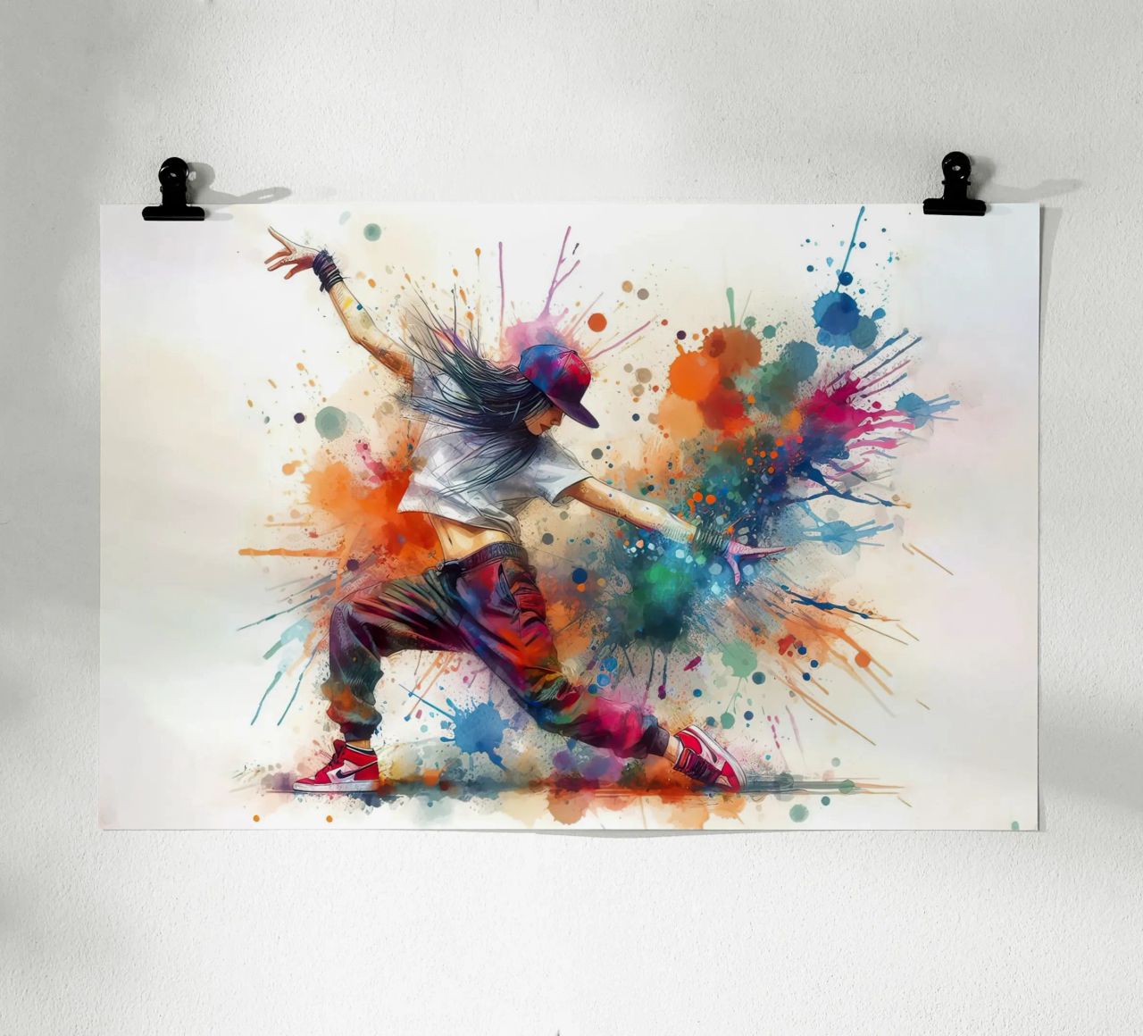 Dancing pop poster by ARTVI-SHOP