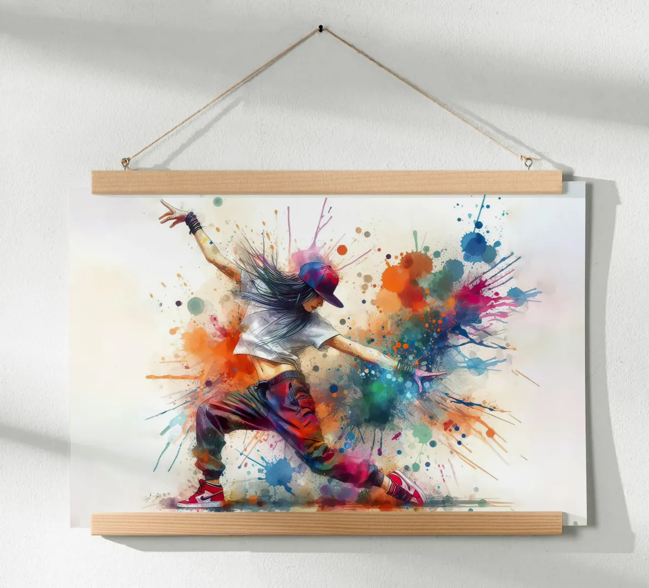 Tanzender Pop Poster von 🎁 ARTVI-SHOP
