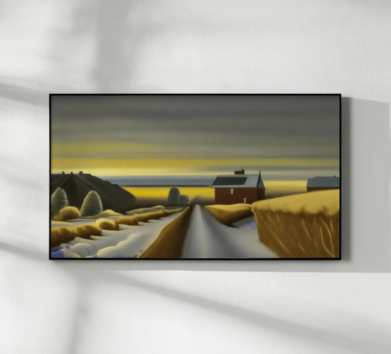 Paesaggio vicino a Willingen_11 plexiglass da Impressionismus by LK