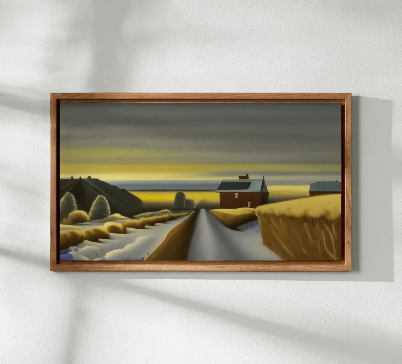 Paesaggio vicino a Willingen_11 alluminio dibond da Impressionismus by LK