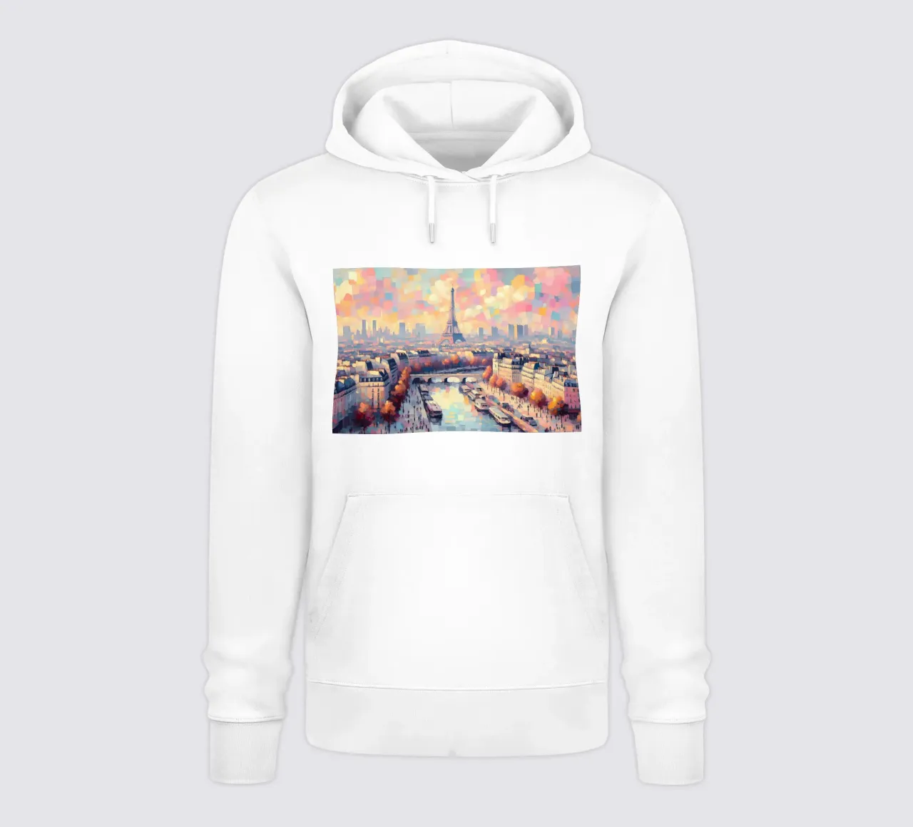 Parigi colore pastello felpa con cappuccio da ARTVI-SHOP