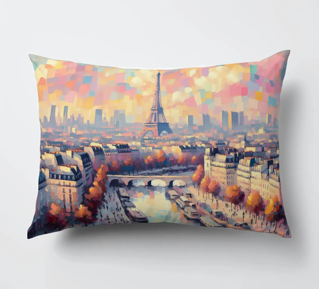 Parigi colore pastello cuscino da ARTVI-SHOP