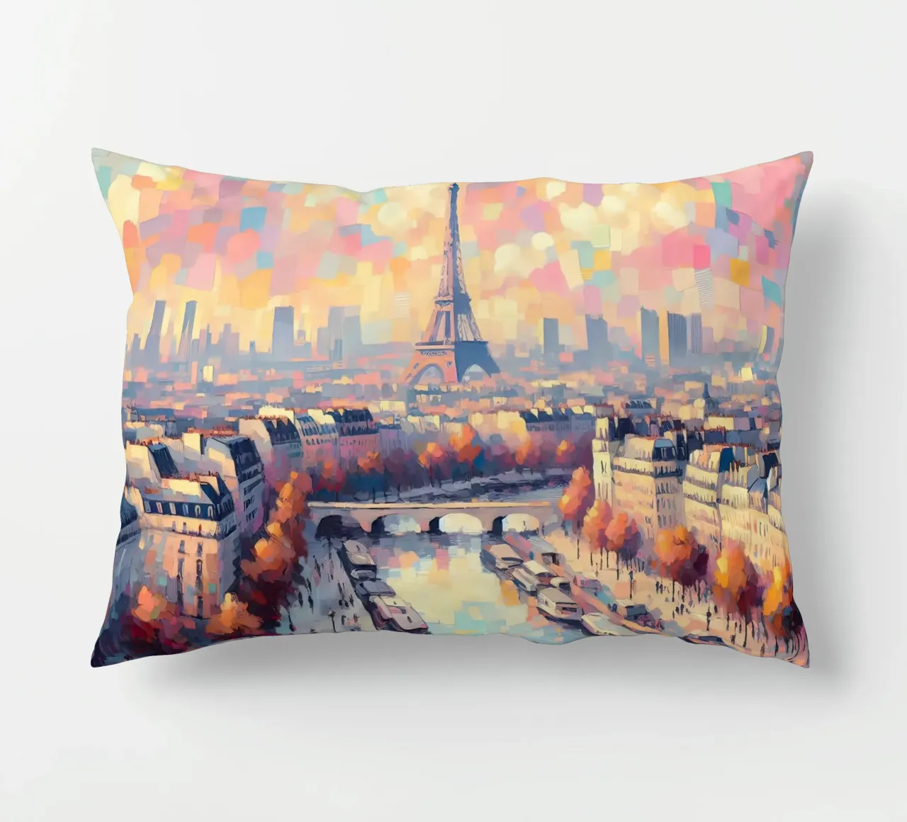 Parigi colore pastello cuscino da ARTVI-SHOP