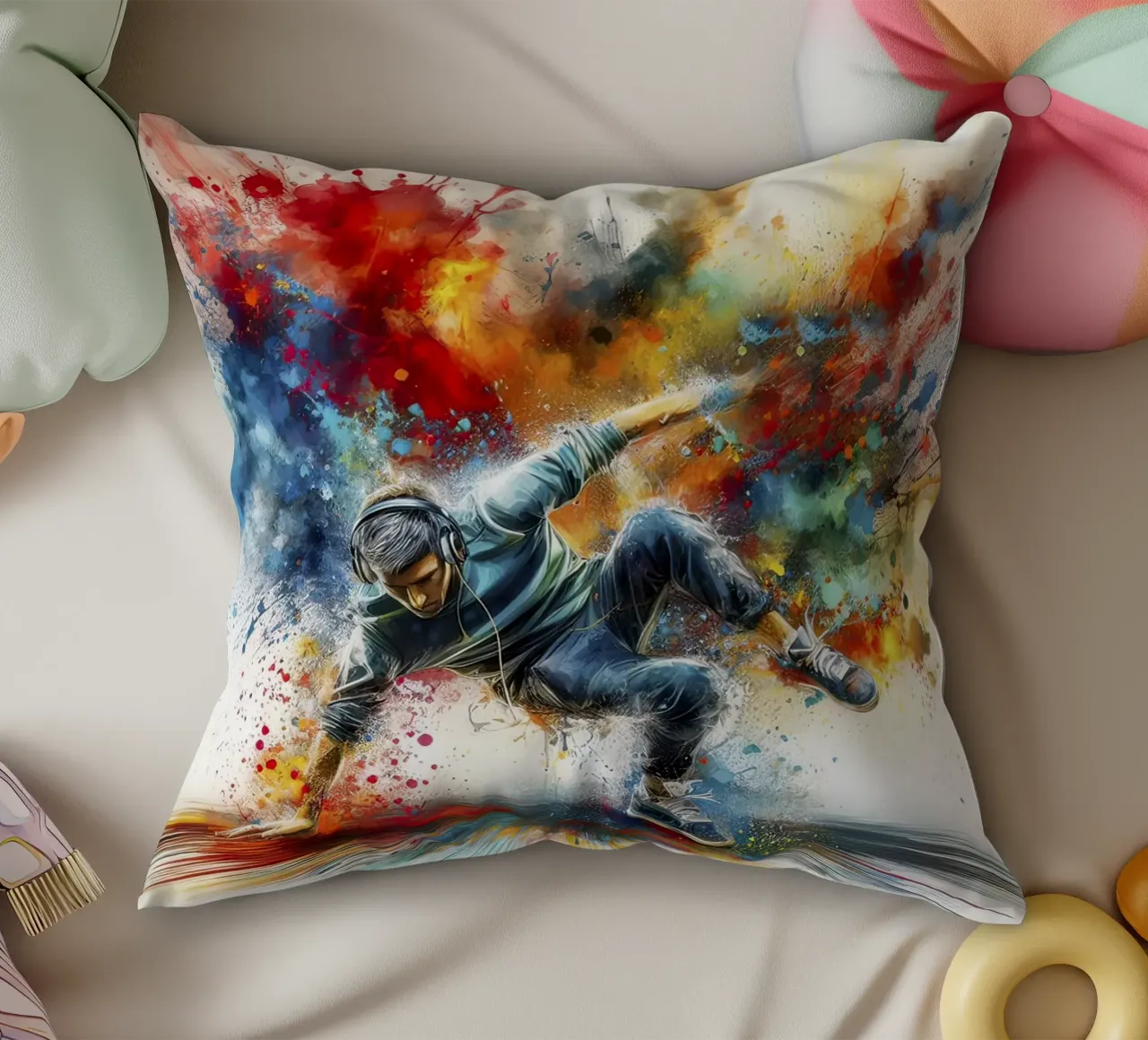 Ballare la breakdance cuscino da 🎁 ARTVI-SHOP