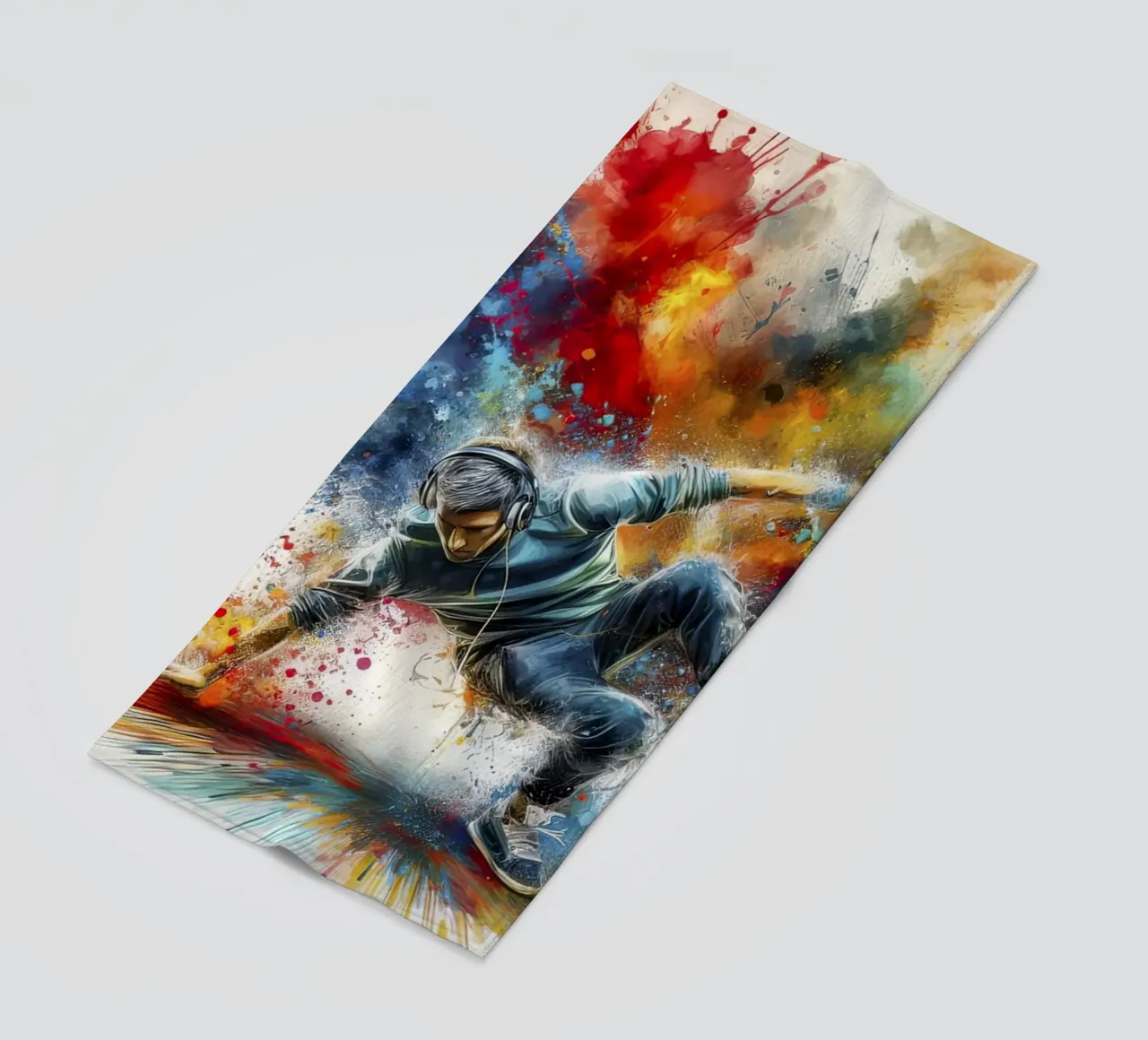 Ballare la breakdance telo mare da 🎁 NOBELART