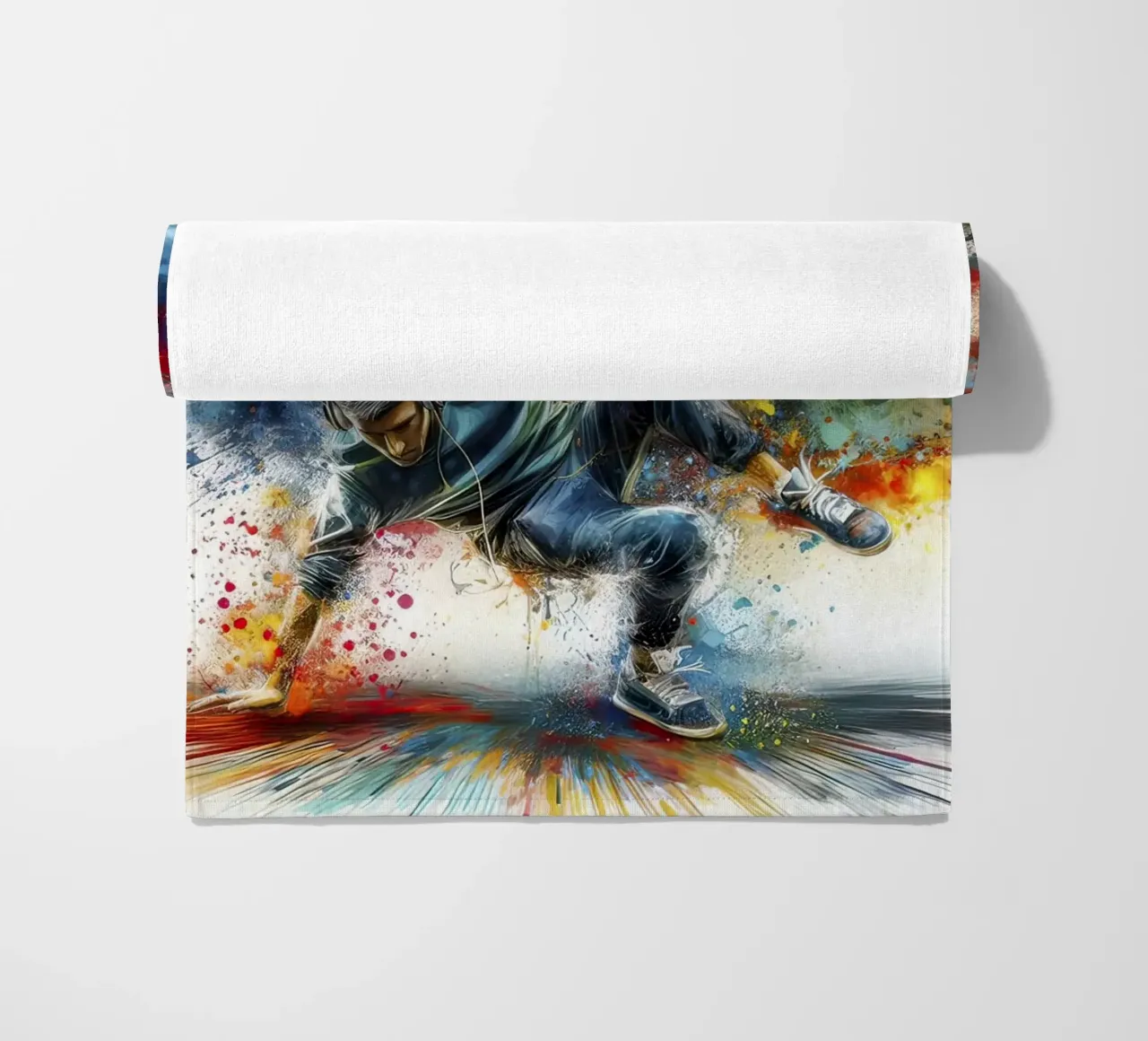 Ballare la breakdance telo mare da 🎁 NOBELART