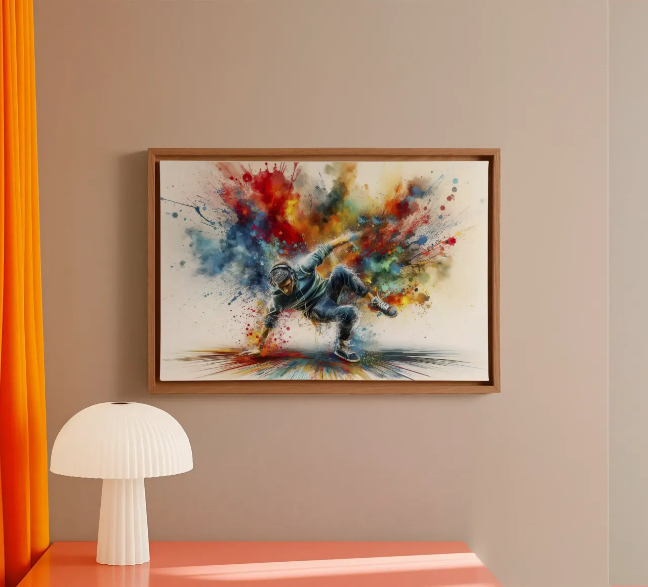 Ballare la breakdance tela da 🎁 NOBELART