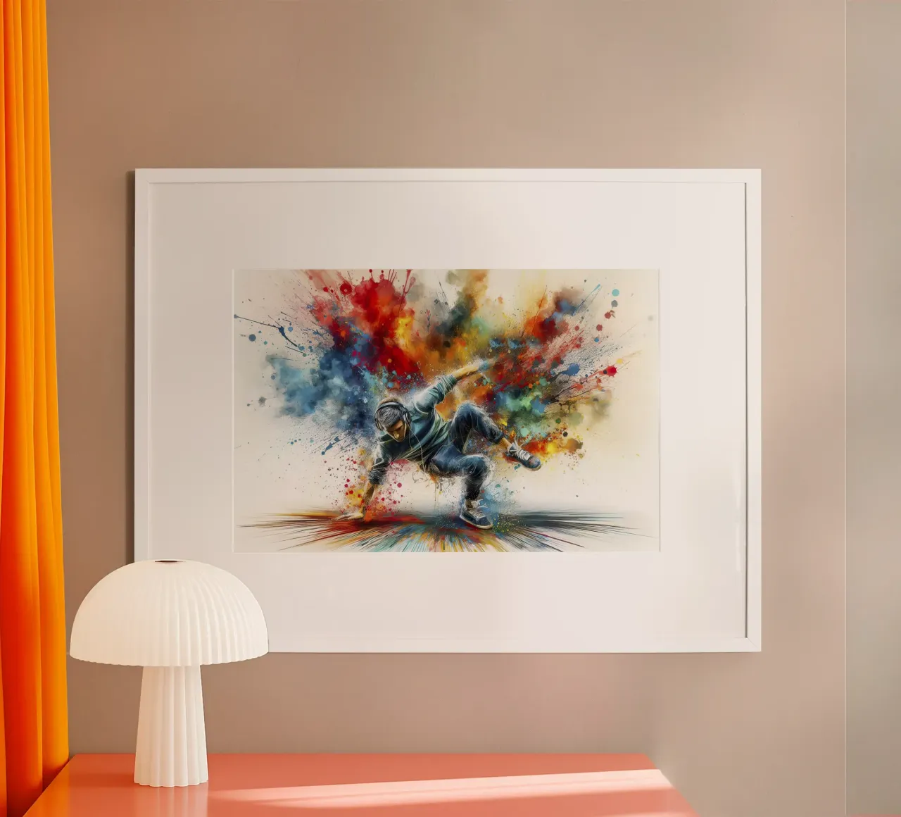 Ballare la breakdance carta hahnemühle da 🎁 ARTVI-SHOP
