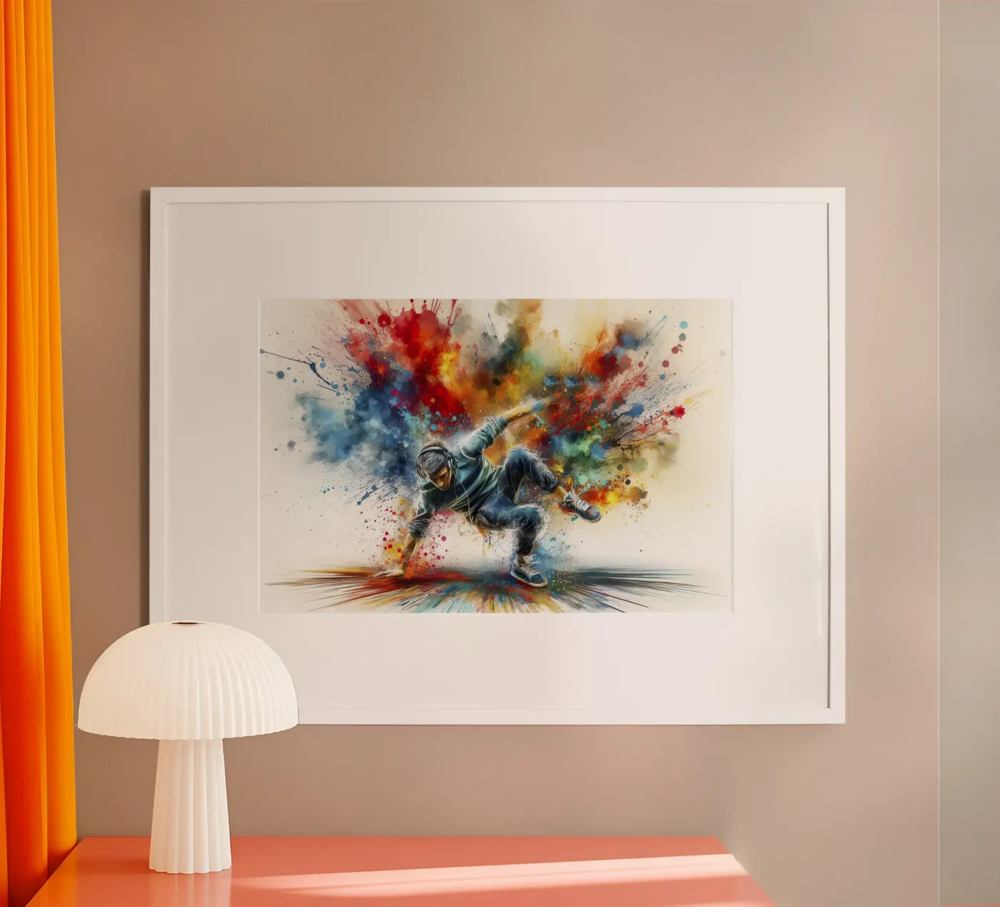 breakdance dansen poster van 🎁 NOBELART