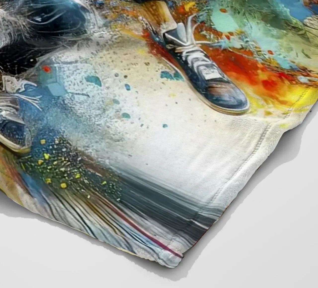 Breakdance tanzen Fleecedecke von 🎁 NOBELART