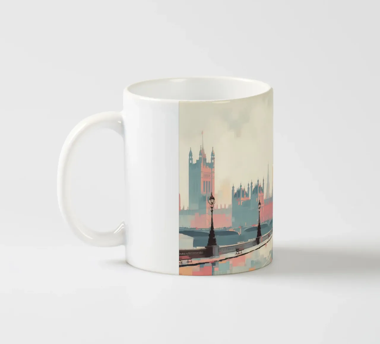 London pastel color tazza in ceramica da ARTVI-SHOP
