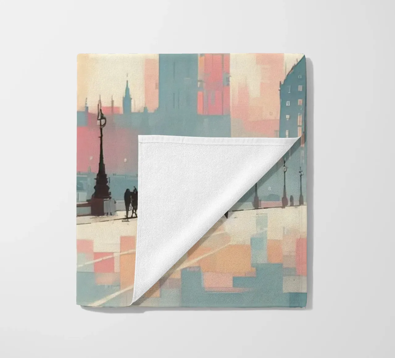 London pastel color telo mare da 🎁 ARTVI-SHOP