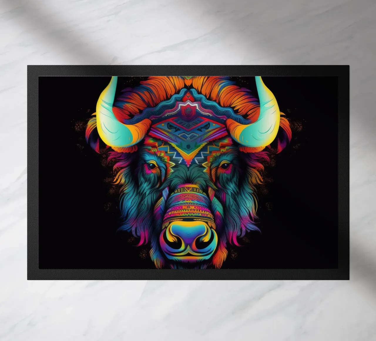 Bisonte Tatoo zerbino da Animal Portraits