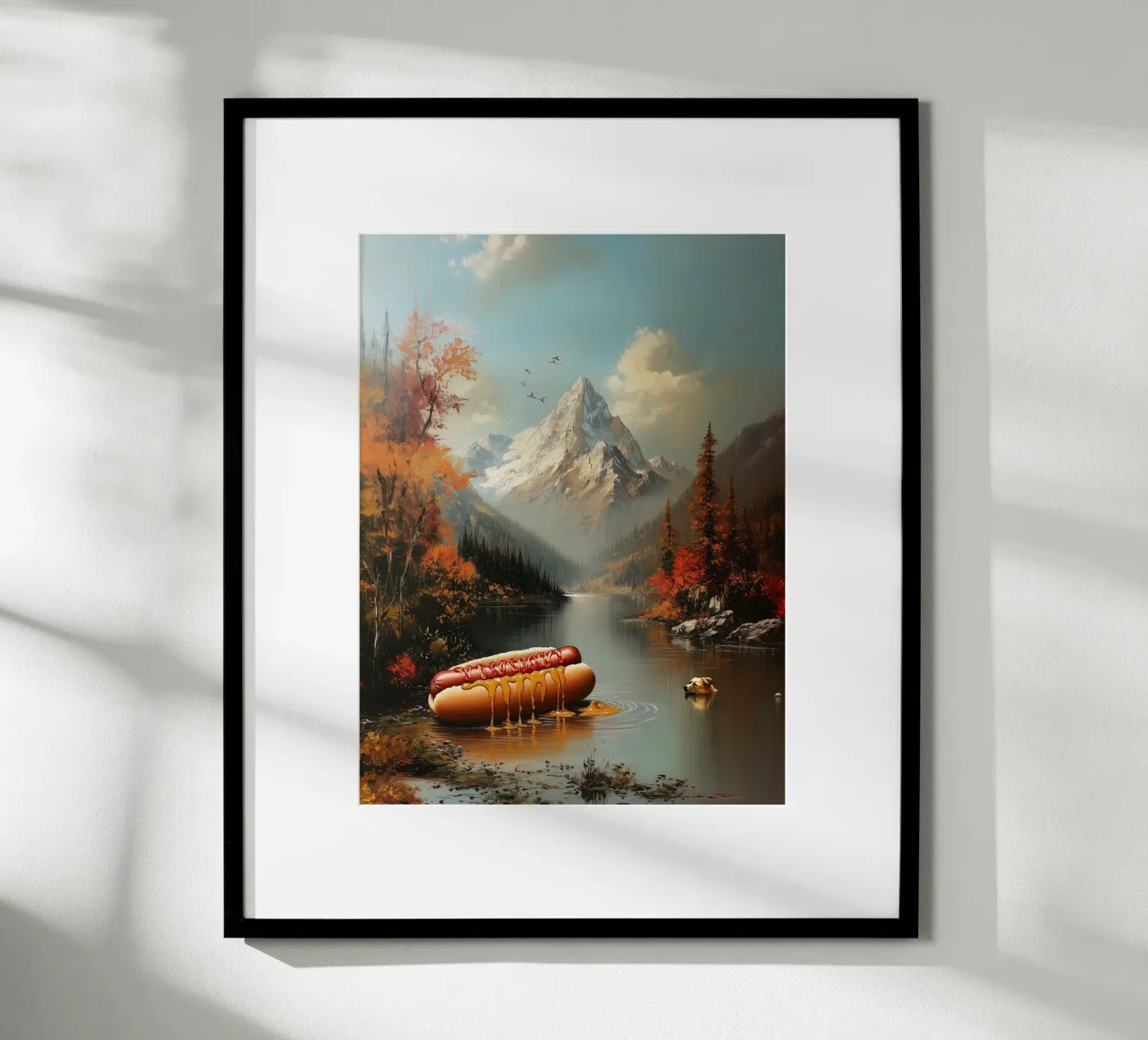 Floating dogs poster da Dikhotomy